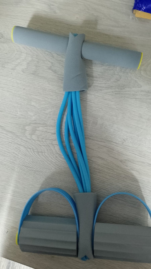 Banda de Resistencia con Pedal – Tonifica Abdomen, Piernas y Glúteos en Casa